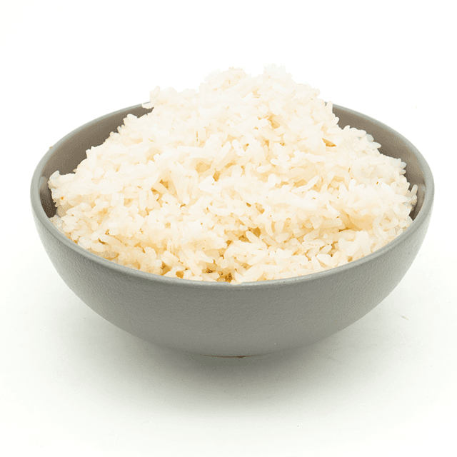 Arroz al vapor