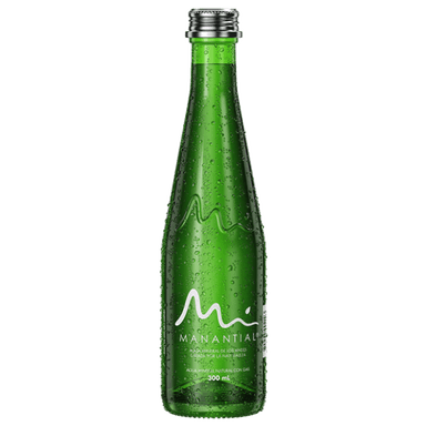 Agua Manantial con Gas