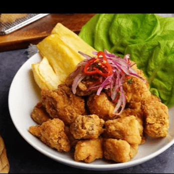 MiniCombo: Chicharrón de Pescado + Complemento