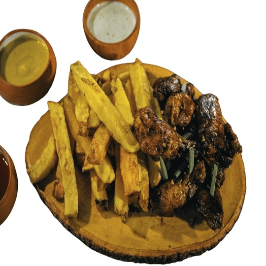 Alitas Orientales Flameadas