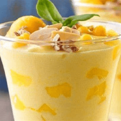 Mousse de Mango 🤩 Nuevo Postre de la Casa!