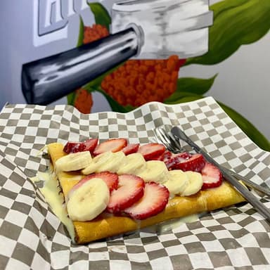 Crepa frutal nutella