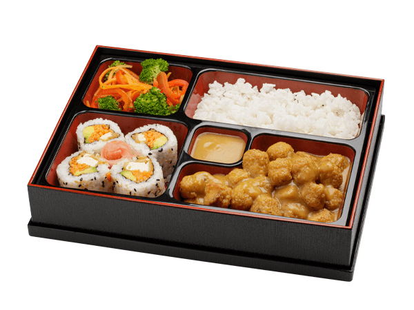 Bento Sarkurry Tofu Apanado