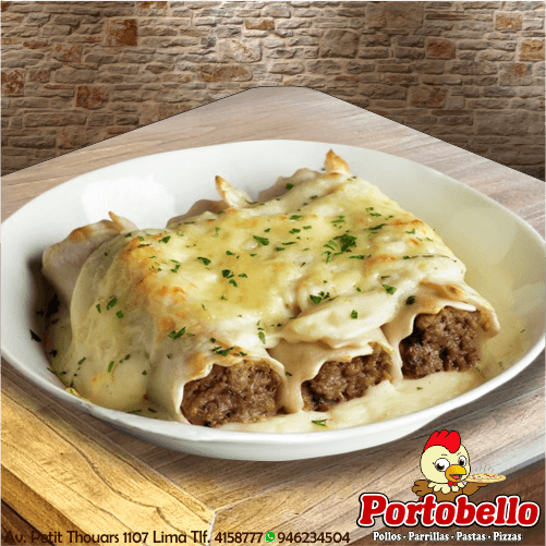 Canelones de Carne