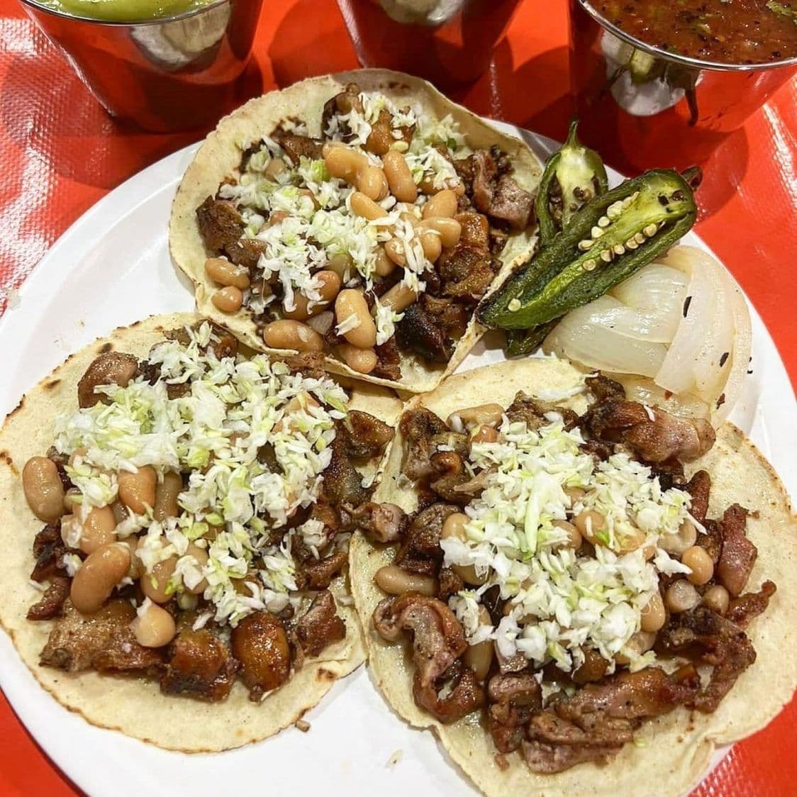 Taco de Maíz con Tripa