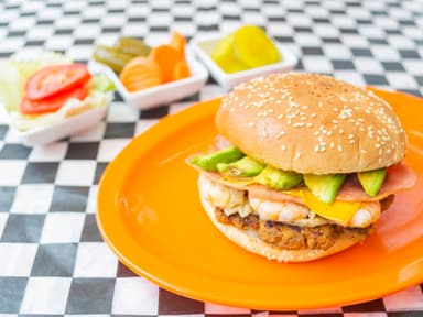 Hamburguesa Mar y Tierra