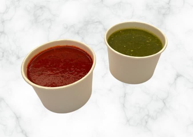 Medio litro de salsa