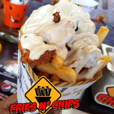 Fries con 2 Topping