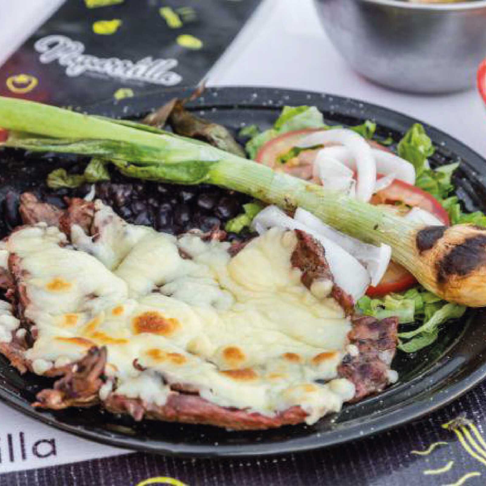 Arrachera Gratinada