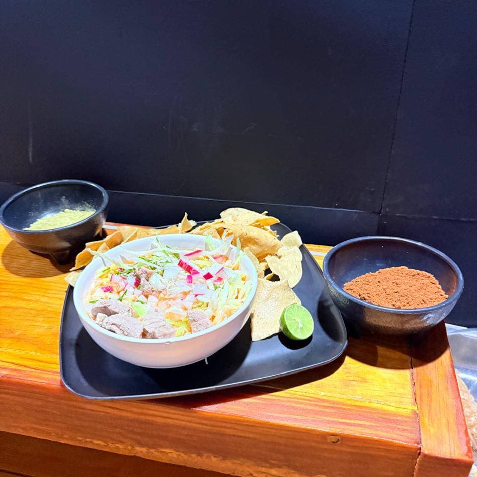 Pozole Blanco 1 Litro Cerdo