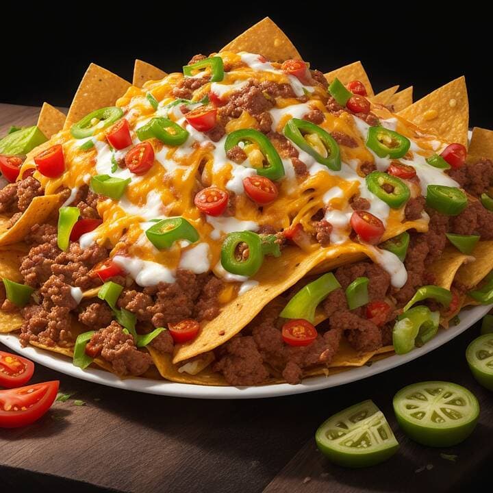 Nachos sencillos