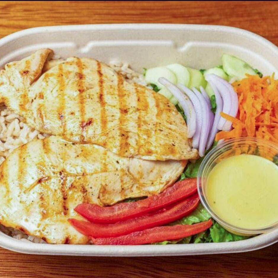 Pechuga a la Plancha con Ensalada