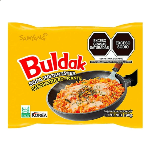 Buldak Queso picante