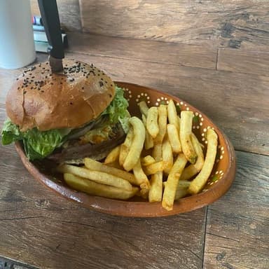Hamburguesa Arrachera