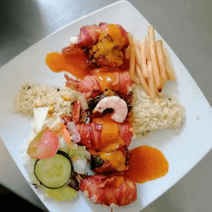 Brocheta de Camarón