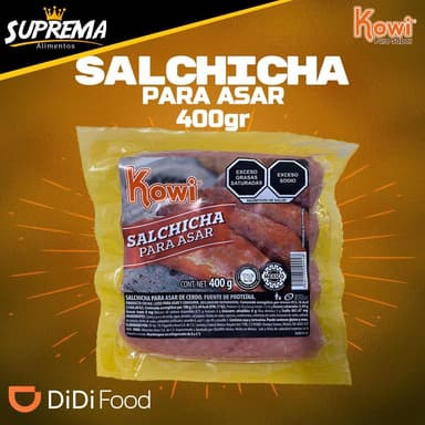 Salchicha para Asar 400 gr