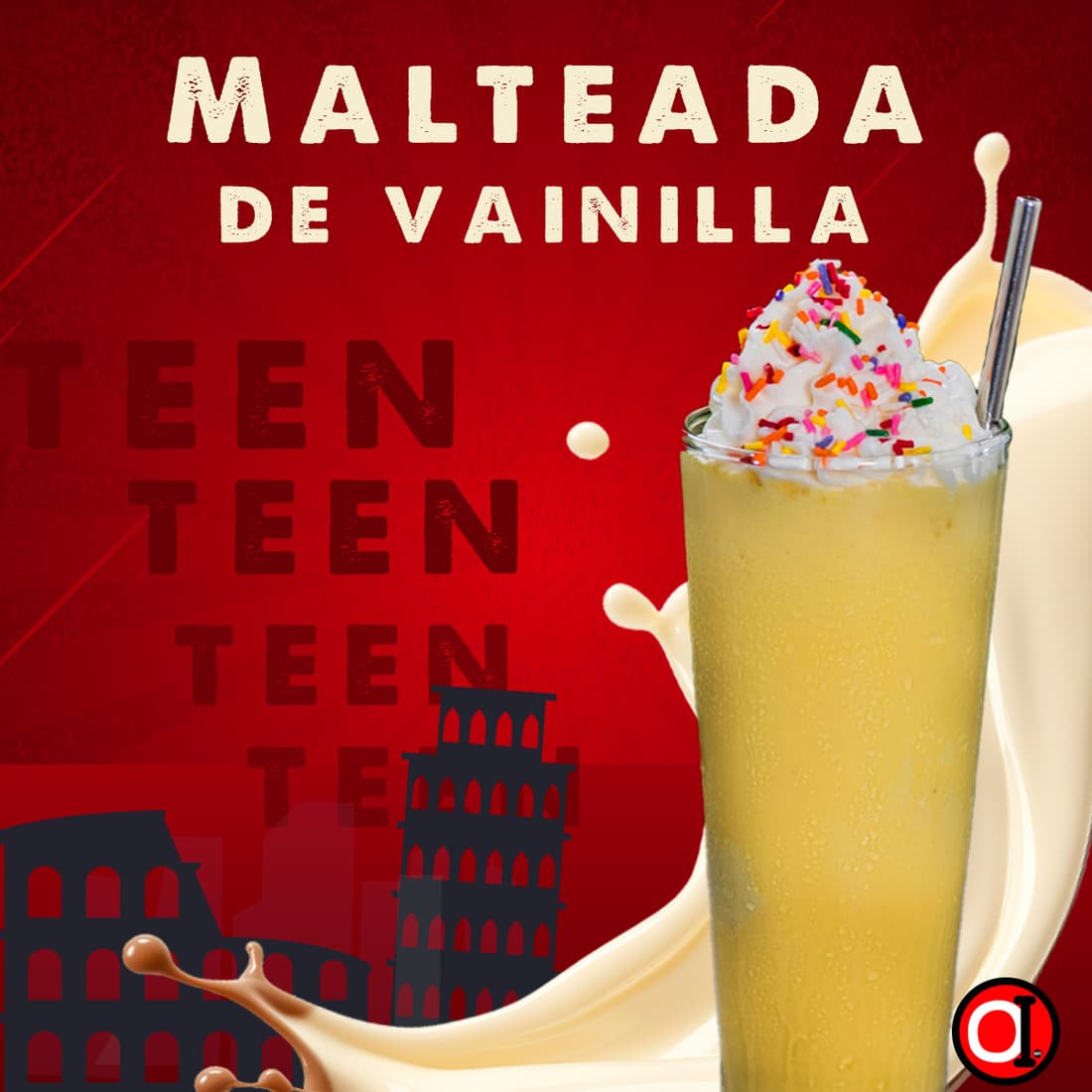 Malteada Vainila