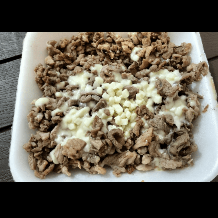 Orden de Bistec con Queso