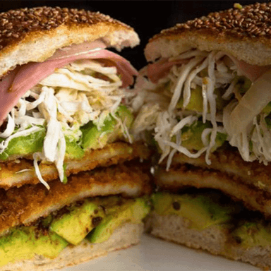 cemita y agua de piña 1L
