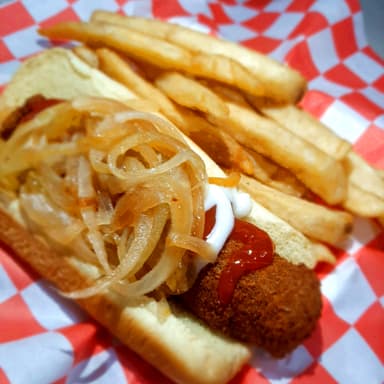 1 Hot-dog Clásico con Papas Fritas ⭐🔥