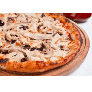 Combo Pizza Pollo y Champiñones Porcion