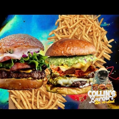 1 Mexicana Burger+1 Collins Burger+Francesa Las2