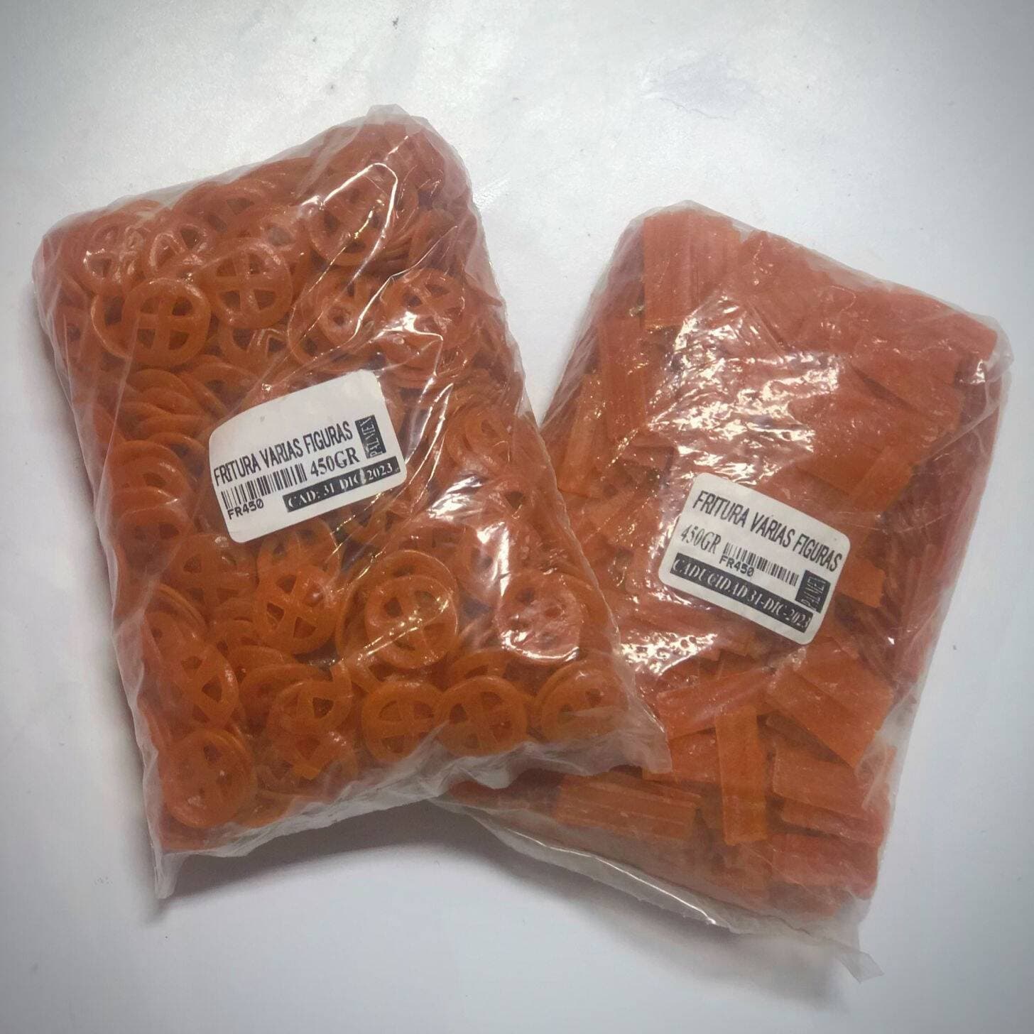 FRITURA CRUDA PARA FREIR 450GR FIGURAS AL AZAR