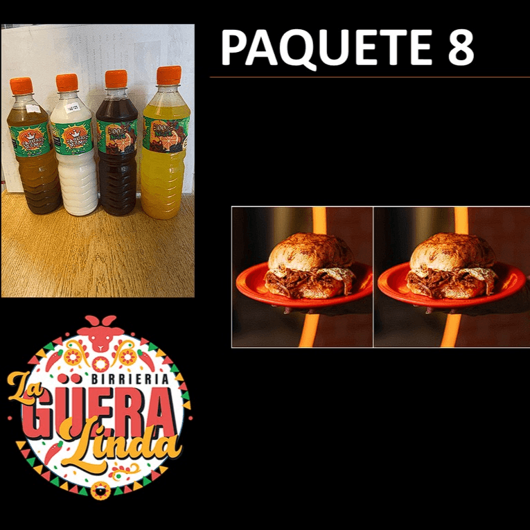 PAQUETE COMBO 8