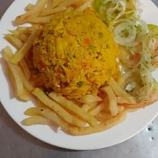 Arroz con Camarones