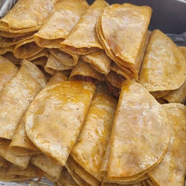 Taco de Chicharrón al Vapor
