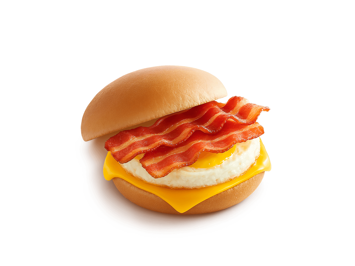 Sándwich Queso, Huevo y Tocino