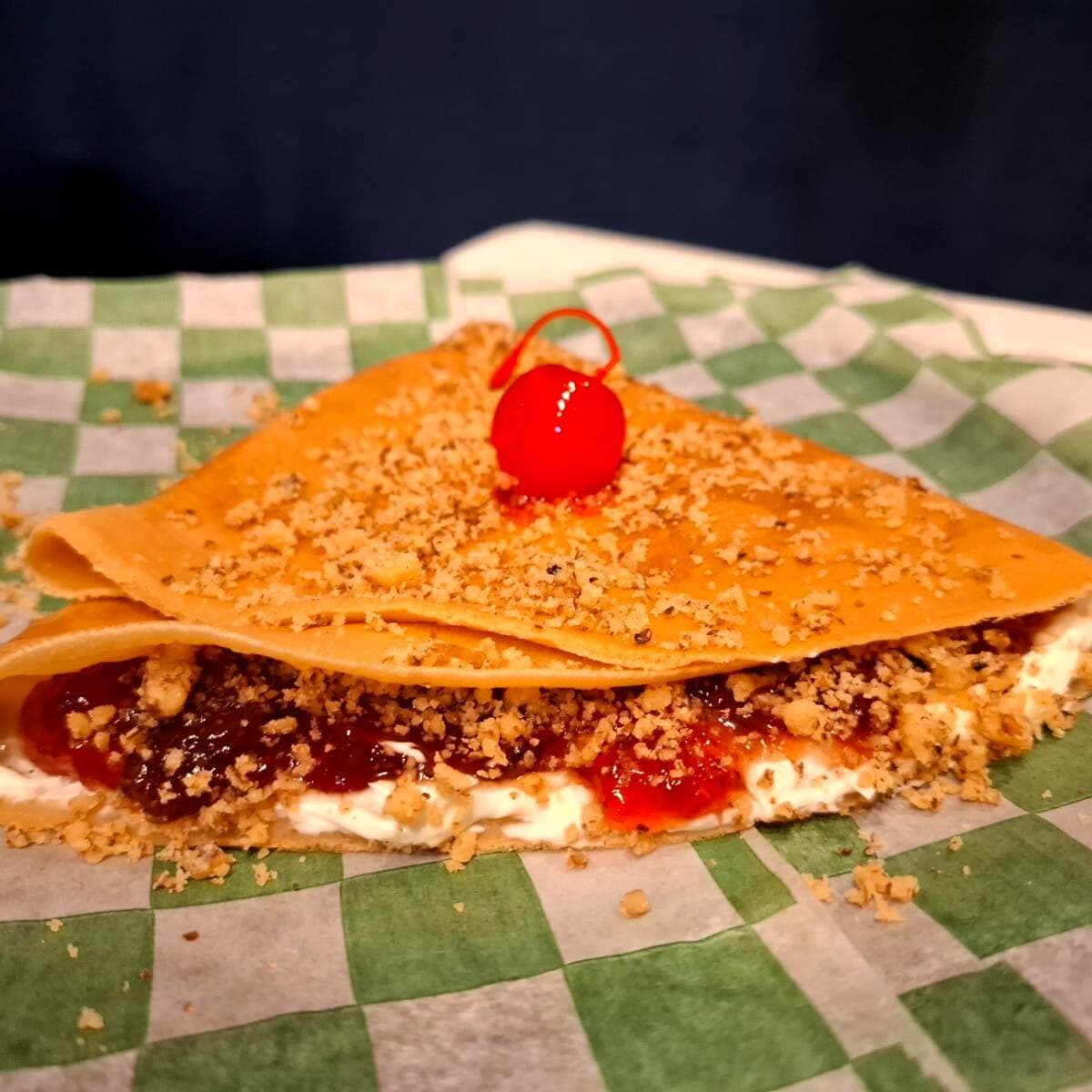 Delicia (mermelada, Queso Crema, Nuez)