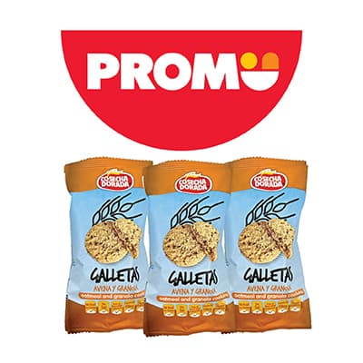 3x2 en galletas fit
