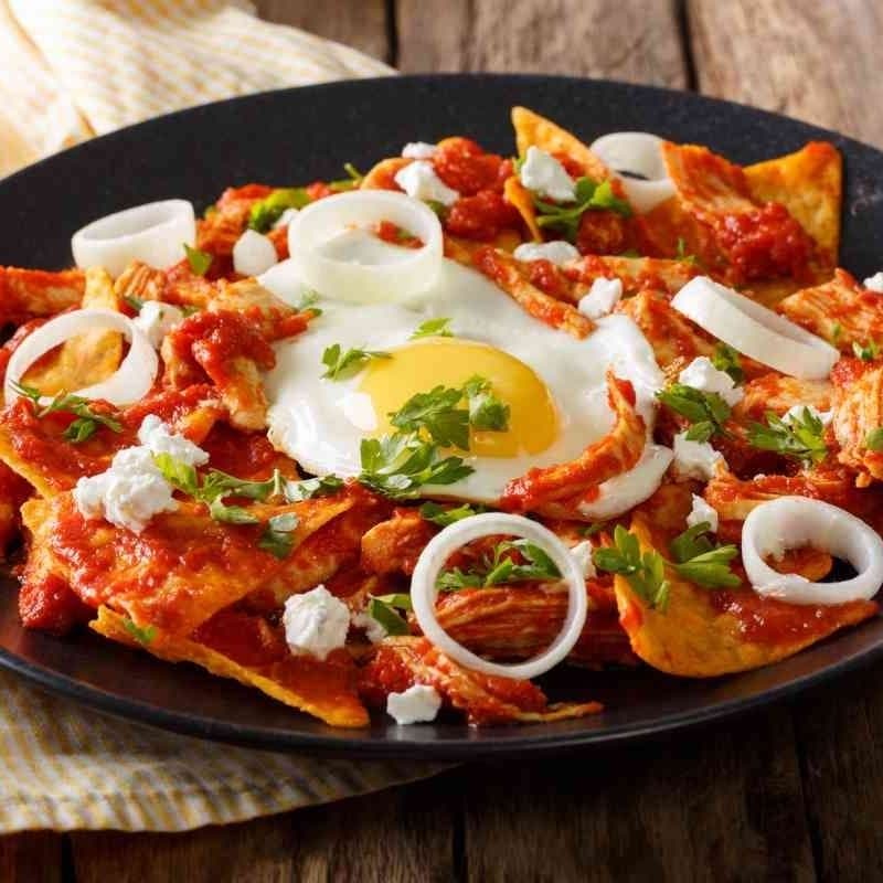 Chilaquiles Rojos