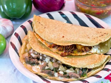 Quesadillas estilo México