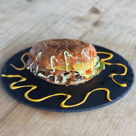 Hamburguesa Jamón o Queso