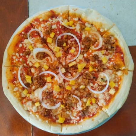 Pizza Chorizo Mango Habanero (Grande)