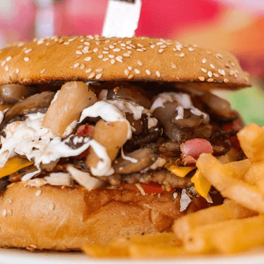 Hamburguesa Super Cubana