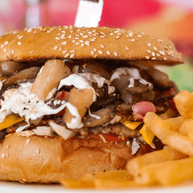 Hamburguesa Super Cubana