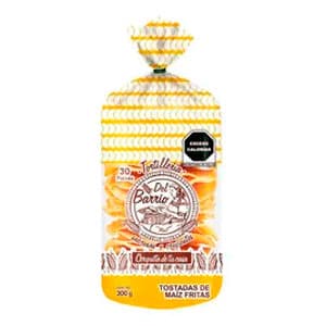 TOSTADAS DEL BARRIO DE MAIZ FRITAS 300 G