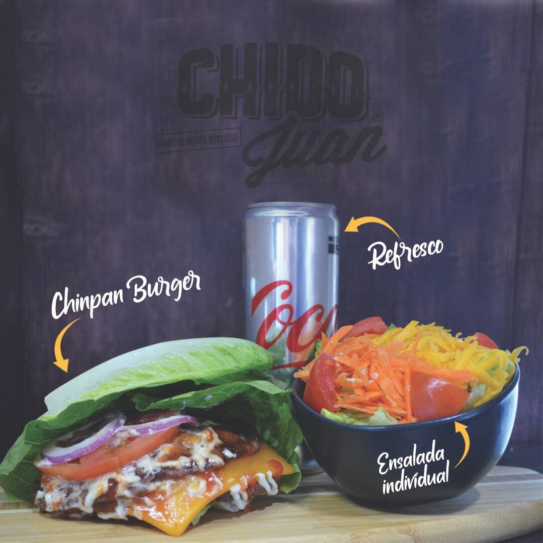 Burger Chin Pan (Low Carb).