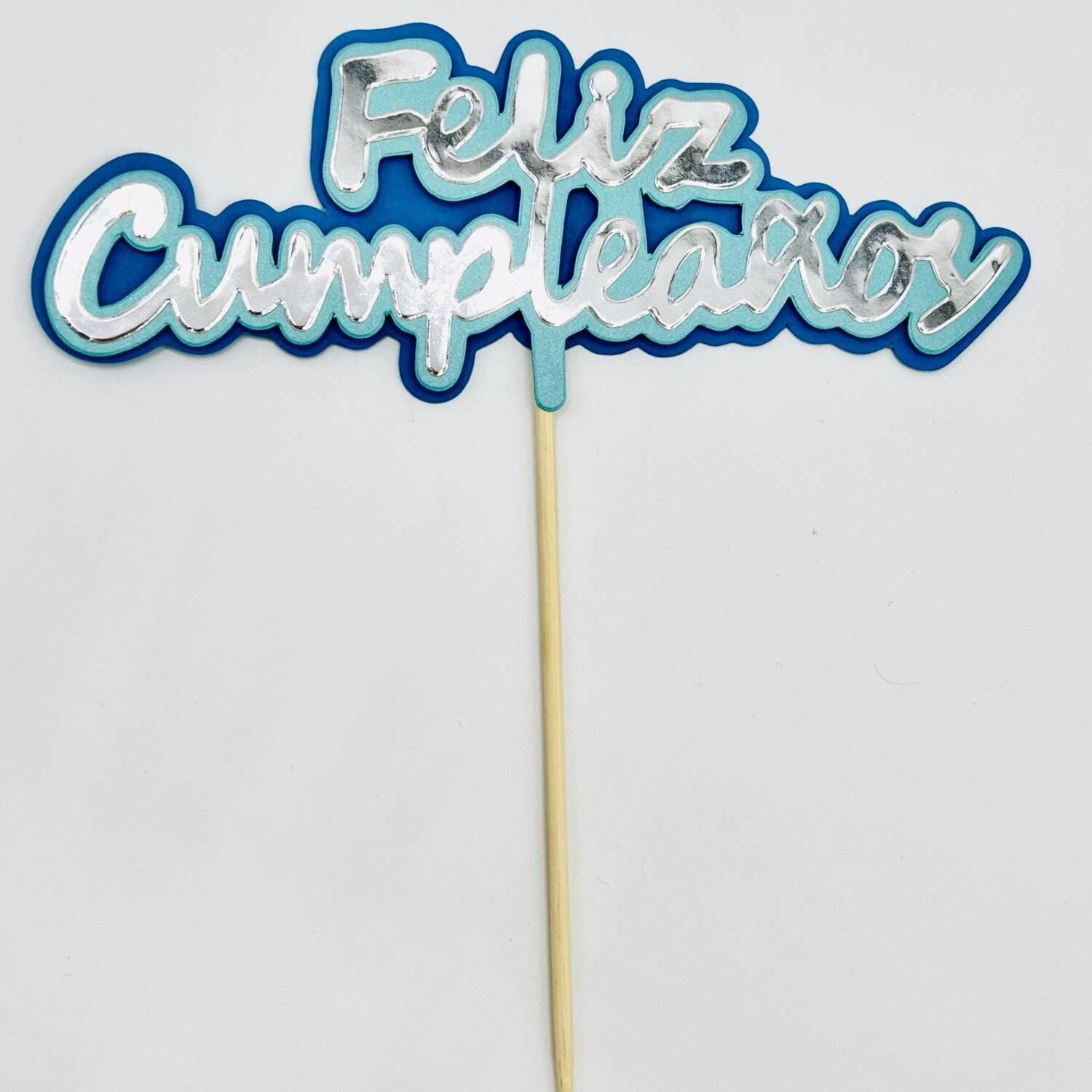 Topper Feliz Cumpleaños Celeste