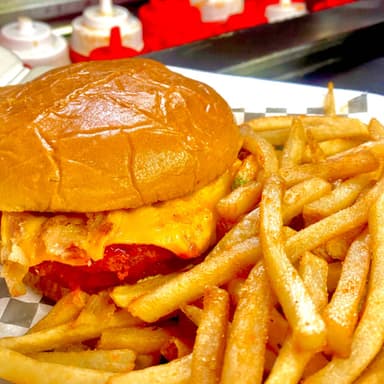 Vickinburguer pollo empanizado