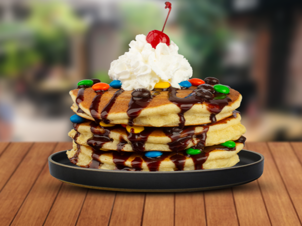 Pancakes de M&M