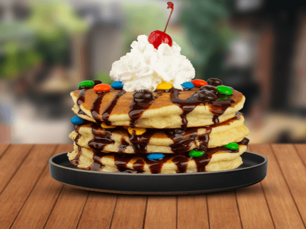 Pancakes de M&M