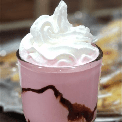 Frappé de Fresa Vaso de 16 Oz