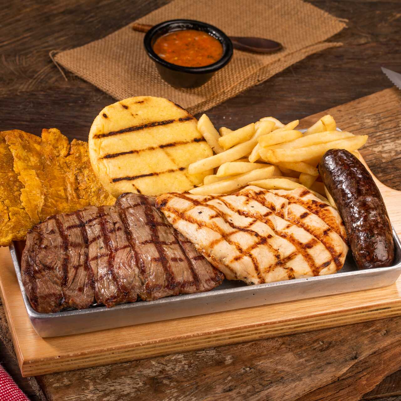Parrillada 3/4