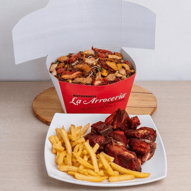 combo 5 porciones + costilla