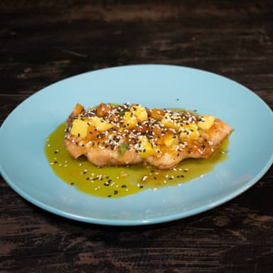 Filete de Pescado Estilo Oriental