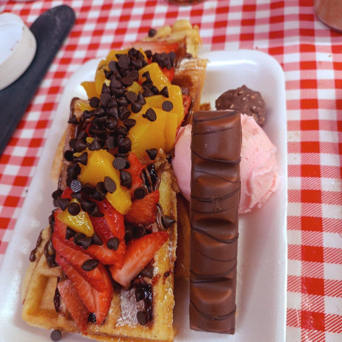 WAFFLES TRIANGULARES ESPECIAL